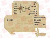 WEIDMULLER DK-AND-35-24VDC