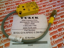 TURCK BI10U-Q14-AP6X2-0.2M-RS4T