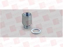 EFECTOR G1/8 BSPP TO 1/8" NPT, ZINC WITH VITON O-U60102