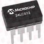 MICROCHIP TECHNOLOGY INC 24LC512-I/P