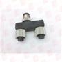 EFECTOR SPLITTER, M12 MALE TO 2 M12 FE-E18489