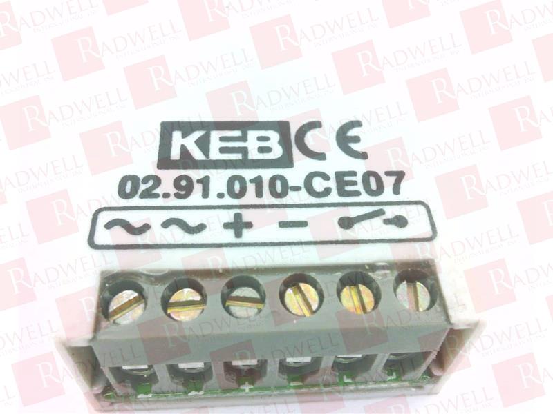 KEB AUTOMATION 02.91.010-CE07