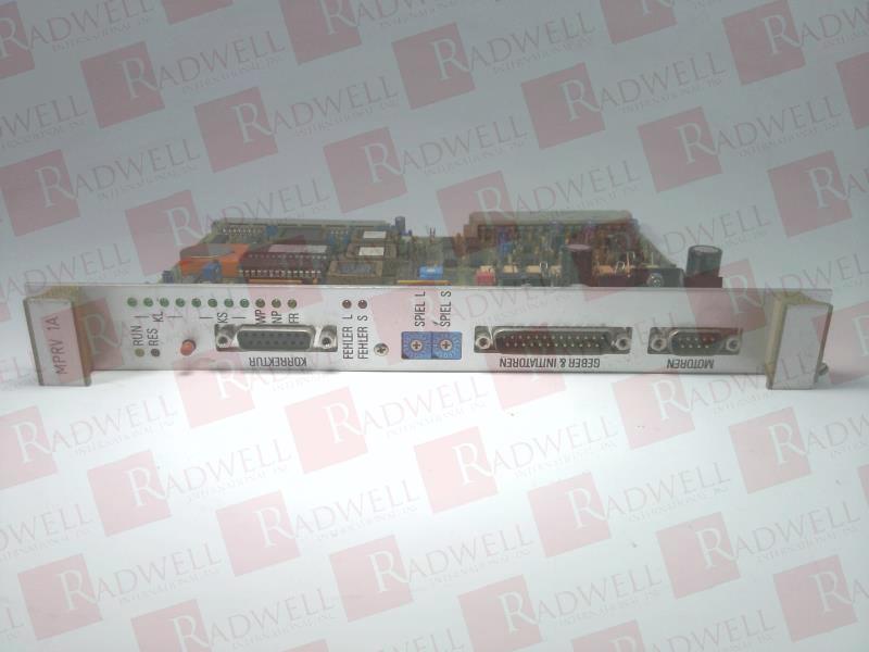 SCHNEIDER ELECTRIC MPRV1A