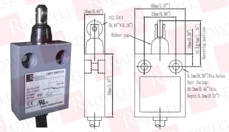 RADWELL VERIFIED SUBSTITUTE 14CE55-3-SUB