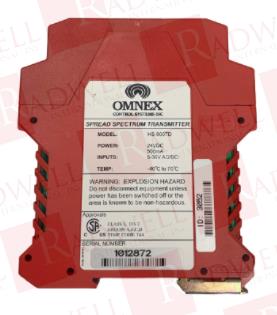 OMNEX CONTROL SYSTEMS HS-900TD