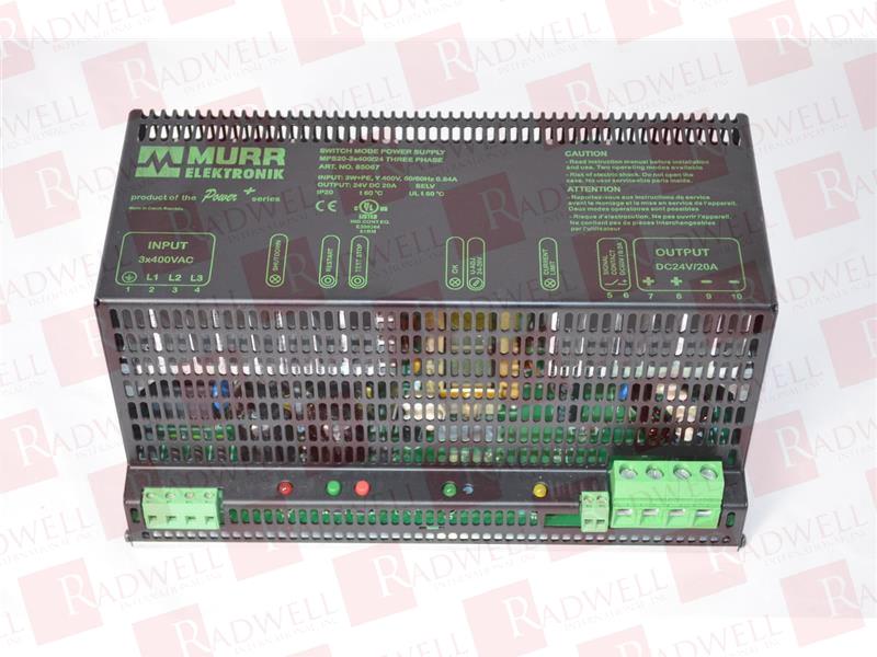 MURR ELEKTRONIK MPS20-3X400/24