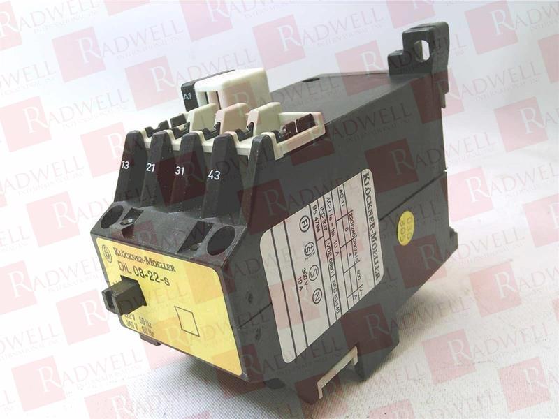 EATON CORPORATION DIL08-22-S-220/240V-50/60HZ