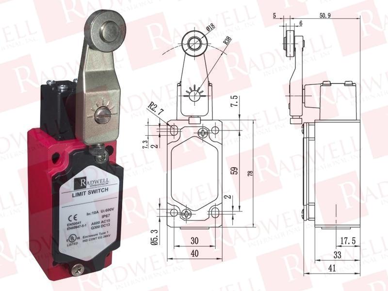 RADWELL VERIFIED SUBSTITUTE 3SE3120-0G-SUB