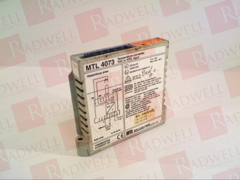 EATON CORPORATION MTL-4073