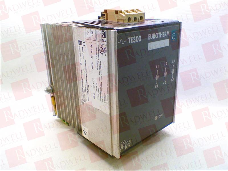 INVENSYS TE300-40A/380V/000/4MA20/C16/3S/DIN/ENG/-/FUSE/-//00