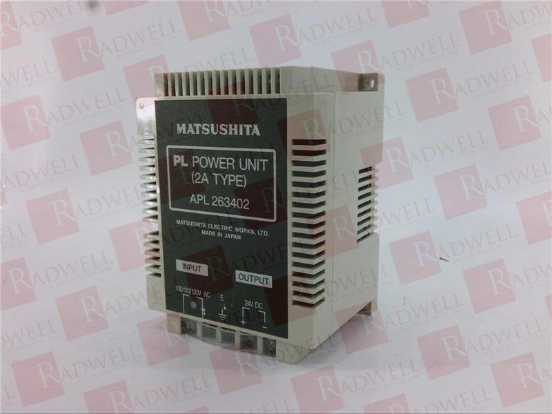 MATSUSHITA ELECTRIC APL263402