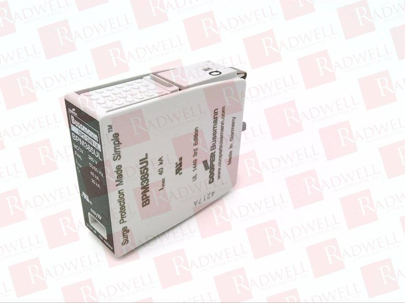 EATON CORPORATION BPM385UL