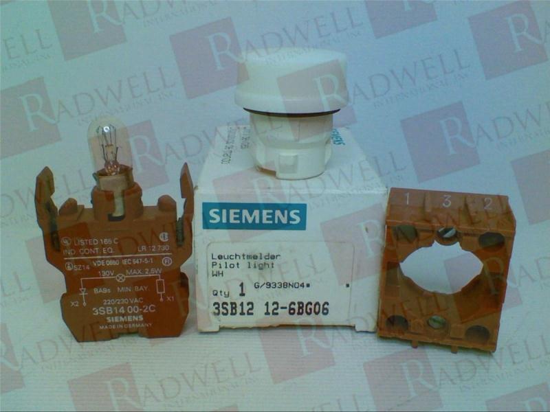 SIEMENS 3SB1-212-6BG06