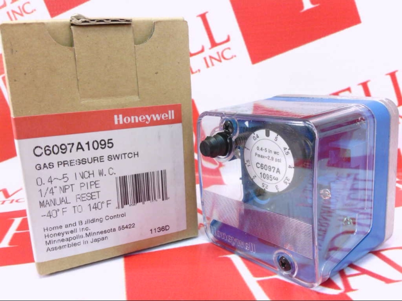 HONEYWELL C6097A1095