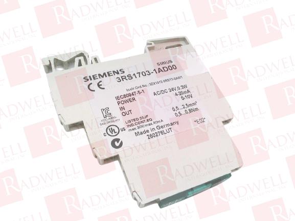 SIEMENS 3RS1703-1AD00