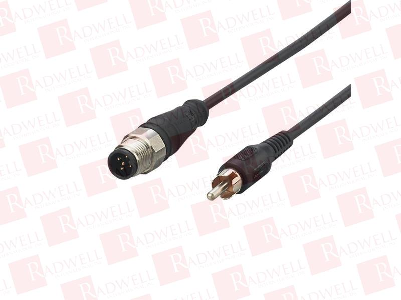 EFECTOR VIDEO ADAPTER CABLE M12 CINCH-E3M160