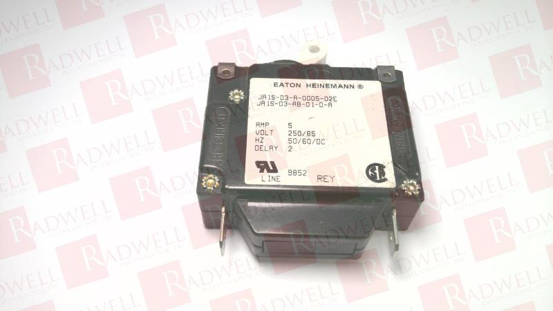 EATON CORPORATION JA1S-D3-A-0005-02E