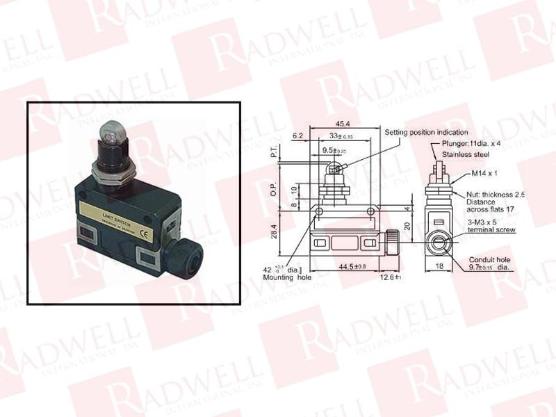 RADWELL VERIFIED SUBSTITUTE D4E-1A00N-SUB