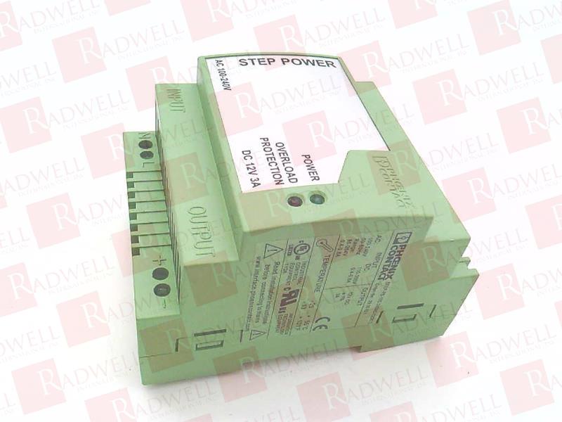 PHOENIX CONTACT STEP-PS-100-240AC/12DC/3