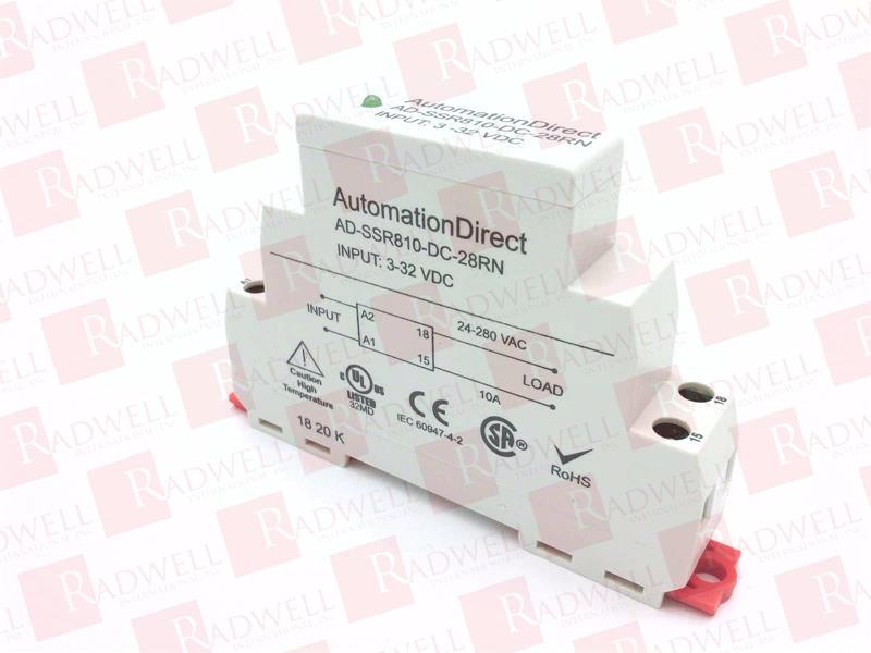 AUTOMATION DIRECT AD-SSR810-DC-28RN