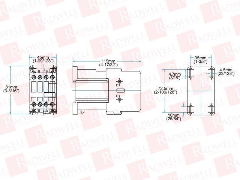 RADWELL VERIFIED SUBSTITUTE 3RT1026-1BB40-SUB