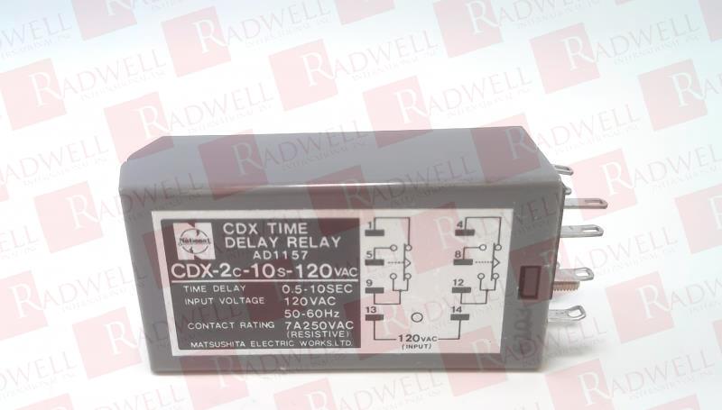 MATSUSHITA ELECTRIC CDX-2C-10S-AC120V