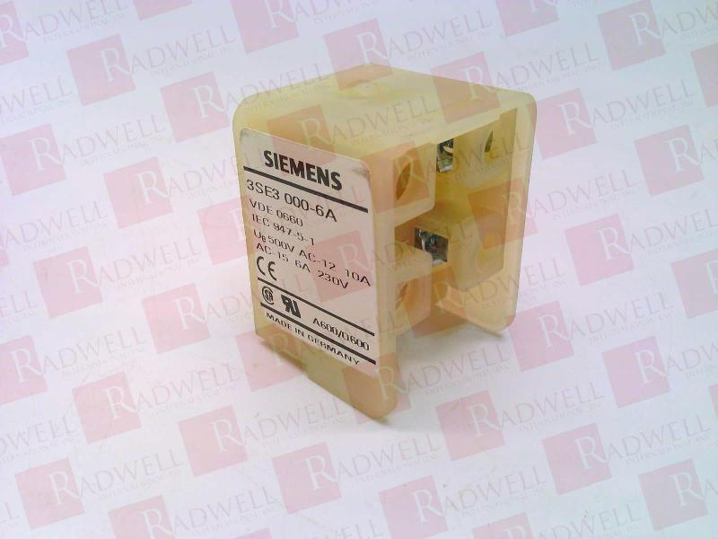 SIEMENS 3SE3-000-6A