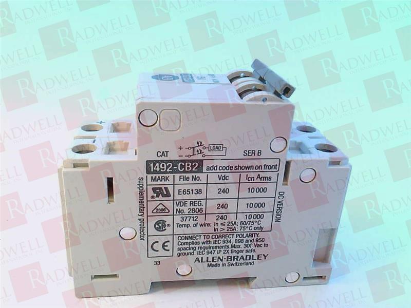 ALLEN BRADLEY 1492-CB2DG050