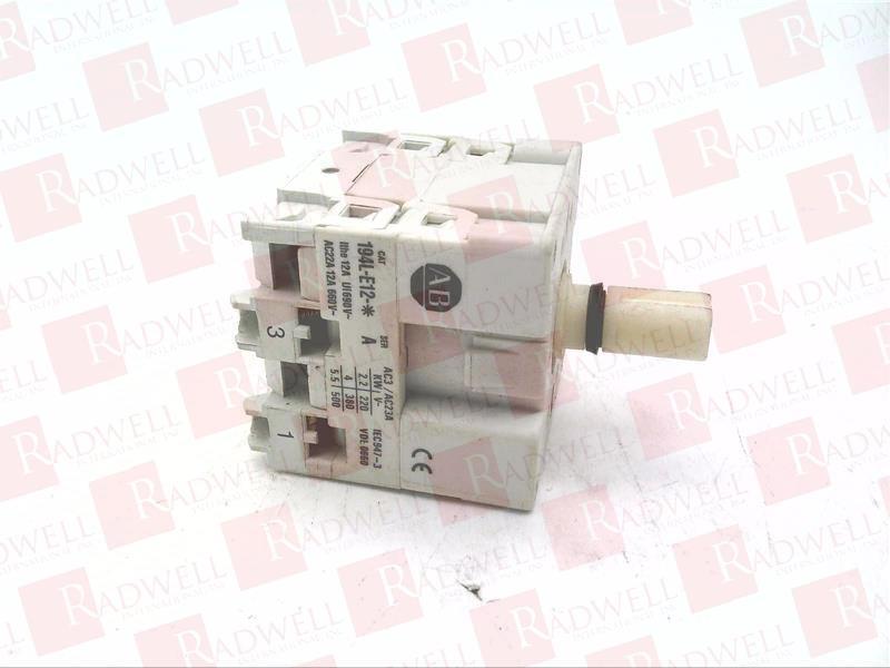 ALLEN BRADLEY 194L-E12-1752