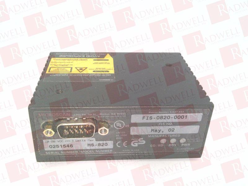 OMRON FIS-0820-0001