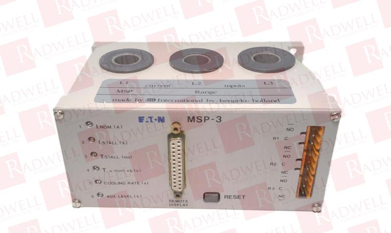 EATON CORPORATION MSP-3-0-D-ICB