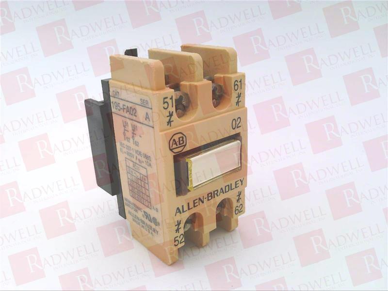 ALLEN BRADLEY 195-FA02