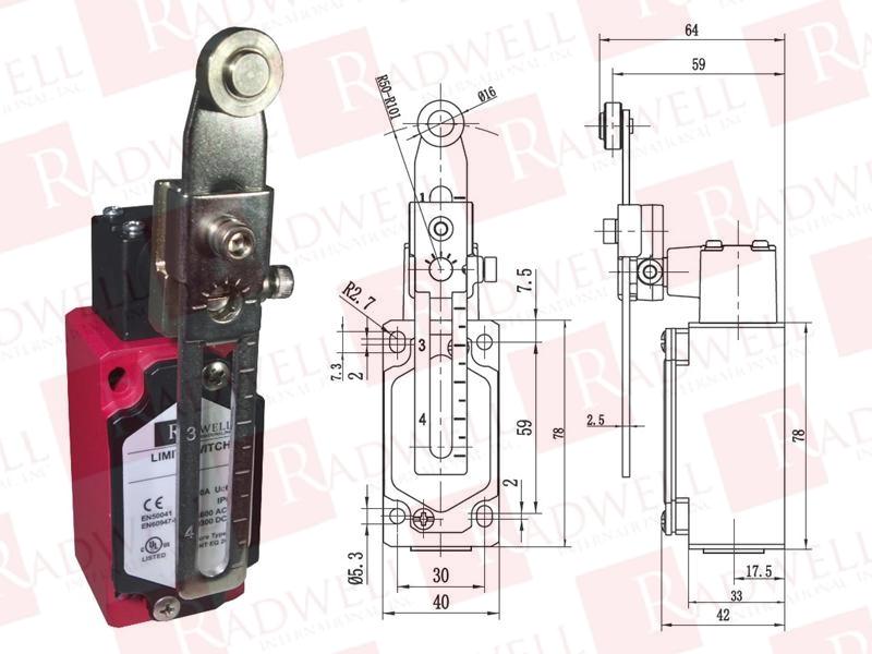 RADWELL VERIFIED SUBSTITUTE 3SE3120-0U-SUB