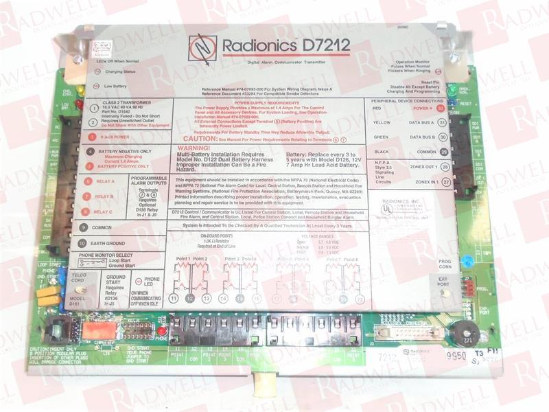 BOSCH D7212