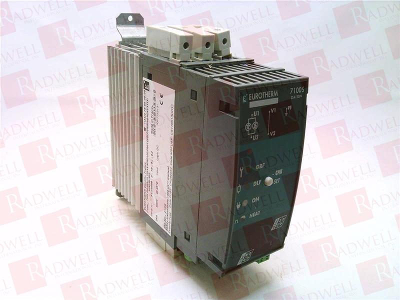 INVENSYS 7100S/25A/500V/FILT/XXXX/NONE/LDC/FRA/YES/DLF/SWIR/NO/NONE/XXXX/NONE/99/602