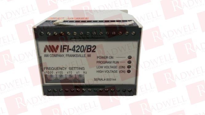 AW LAKE COMPANY IFI-420/B2