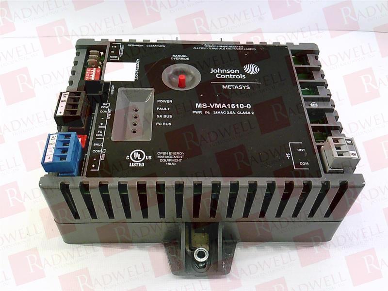 JOHNSON CONTROLS MS-VMA1610-0