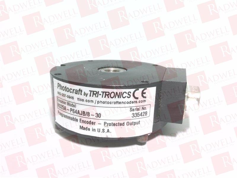 TRI-TRONICS HS25A-P64AJB/8-30