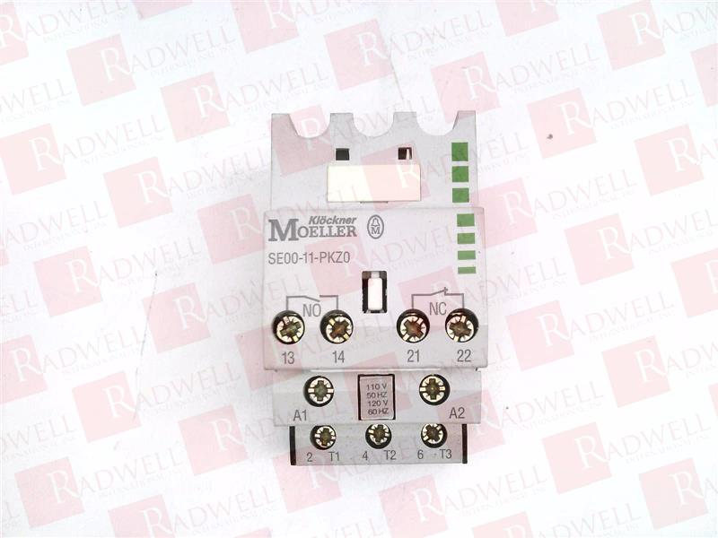 EATON CORPORATION SE00-11-PKZ0-110V/50HZ-120V/60HZ