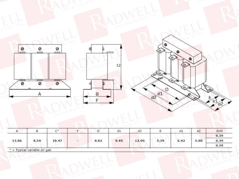 RADWELL VERIFIED SUBSTITUTE ALRC-250CBC-SUB