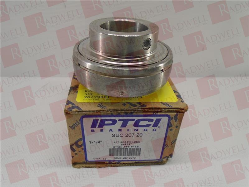 IPTCI BEARINGS SUC-207-20