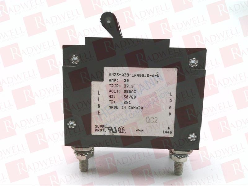 EATON CORPORATION AM2S-A38-LAA02JD-A-W-30-250AC-251