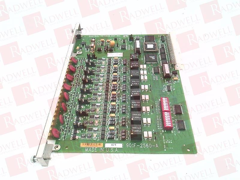 CONTROL TECHNOLOGY INC 2560-A