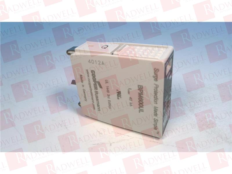 EATON CORPORATION BPM600UL