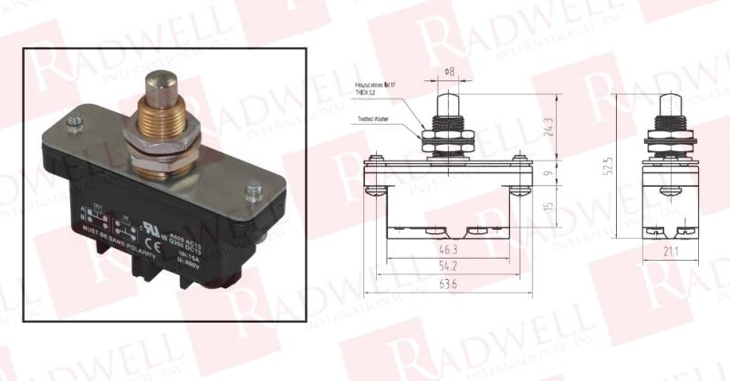 RADWELL VERIFIED SUBSTITUTE CR115B202-SUB