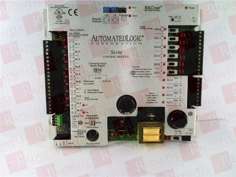 AUTOMATED LOGIC S6104