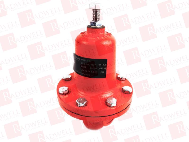 CASH VALVE FR-3/4-30-150PSI