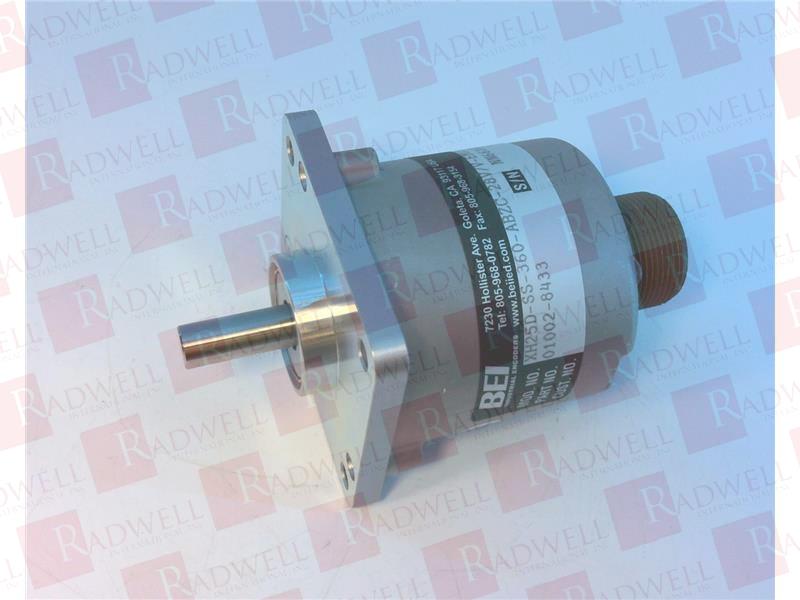 BEI SENSORS XH25D-SS-360-ABZC-28V/V-EM18