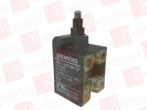 SIEMENS 3SE3-020-3A