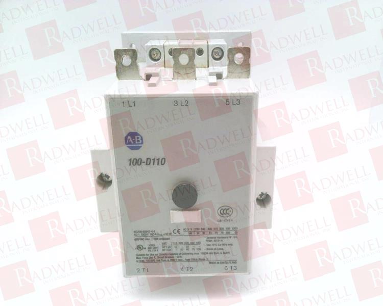 100-D110D11 Contactor by ALLEN BRADLEY
